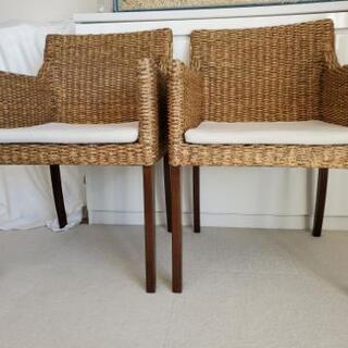 a.flat ダイニングチェア　椅子　バリ風、アジアン風