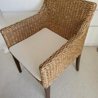 a.flat ダイニングチェア　椅子　バリ風、アジアン風の画像