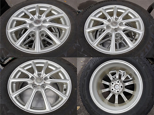 バリ山☆BLIZZAK/ブリザック☆DM-V2 タイヤ＆ホイール エコフォルム スタッドレス ■225/65R17■エクストレイル等