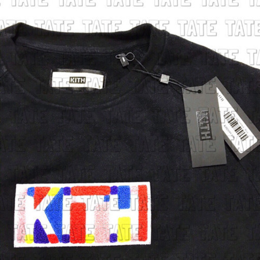 正規品 KITH キス カラーボックスロゴ クルーネック スウェットシャツ