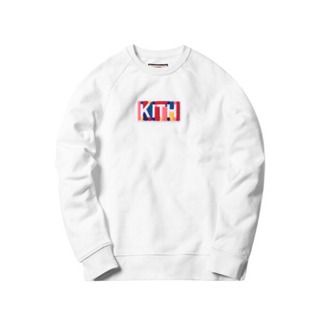正規品 KITH キス カラーボックスロゴ クルーネック スウェットシャツ