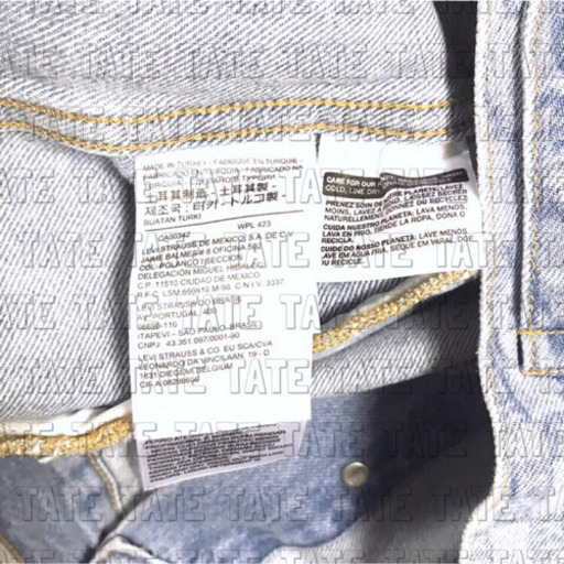 正規品 KITH × Levi’s コラボデニムジャケット ライトブルー