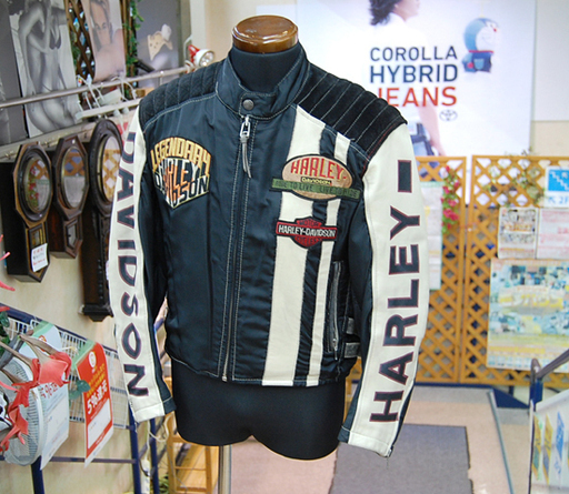 HARLEY-DAVIDSON/ハーレーダビットソン ジャケット Mサイズ ライダース 牛皮 メッシュ 40102 ☆ PayPay(ペイペイ)決済可能 ☆ 札幌市 清田区 平岡