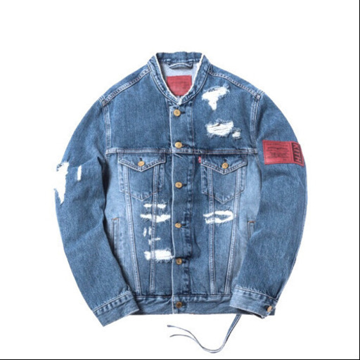 正規品 KITH × Levi’s コラボデニムジャケット ウォッシュドブルー