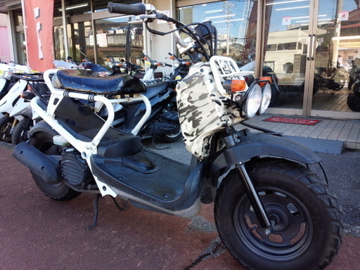 NO.2967　ズーマー（ＺＯＯＭＥＲ）　水冷４サイクル　エナメルシート　リヤキャリア　迷彩カラー　☆彡