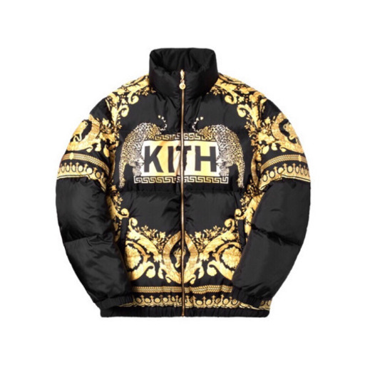 正規品 KITH × VERSACE キス ヴェルサーチ リバーシブルダウン