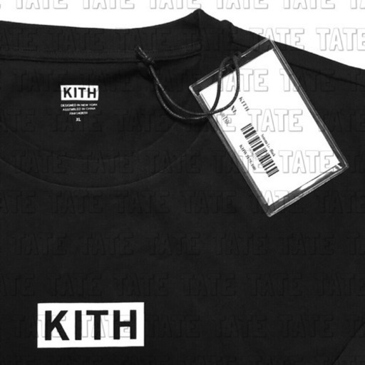 正規品 KITH キス クラシックボックスロゴ Tシャツ ブラック