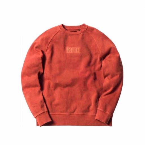 正規品 KITH キス クラシックボックスロゴ クルーネックスウェットシャツ