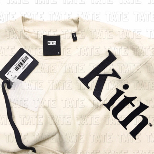 正規品 KITH キス クラシックロゴ パネルクルーネック スウェットシャツ 正規品 KITH キス クラシックロゴ パネルクルーネック スウェット