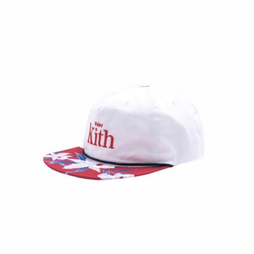 正規品 KITH × Coca-cola キス フローラル キャップ ホワイト