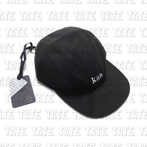正規品 KITH キス ポーラーフリース レーサーキャップ ブラック