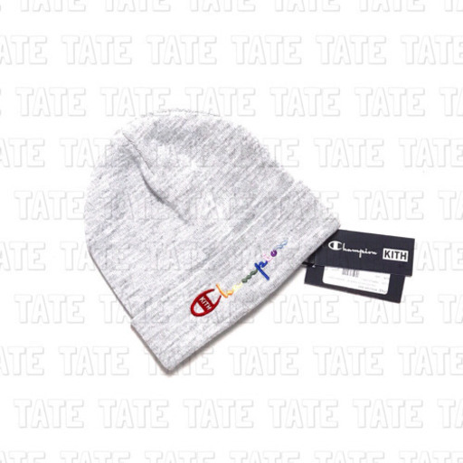 正規品 KITH×Champion キス チャンピオン マルチカラーロゴニット帽