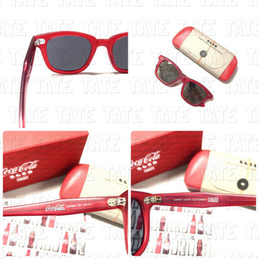 正規品 KITH × Coca-cola × GARRETT LEIGHT サングラス