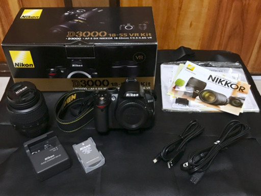 Nikon D3000 デジタル一眼レフ カメラ ニコン