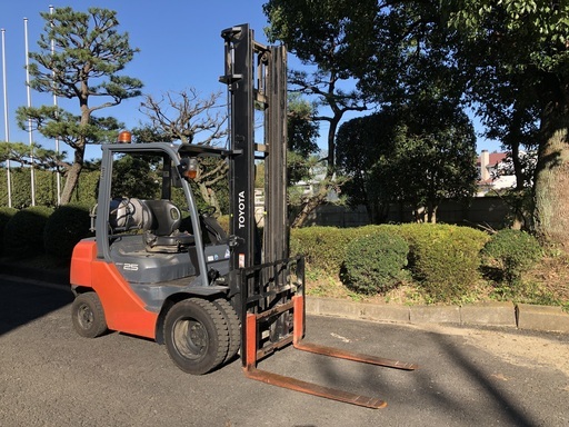 動画有　2.5t CF19084 5ｍマスト　2011　４Ｙエンジン