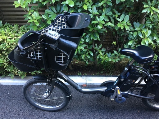 パナソニック ギュット ミニ GYUTTO　12AH　前後子供乗せ電動アシスト自転車　2015式