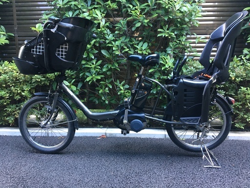 パナソニック ギュット ミニ GYUTTO　12AH　前後子供乗せ電動アシスト自転車　2015式