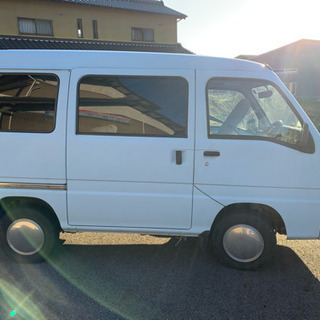 【ご成約ありがとうございます】H１６　サンバ－バン　２WD　５速 　エアコン　パワステ　171000Km　車検２年９月２９日まであります。の画像