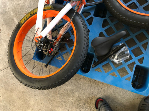 自転車 ファットバイク 新品 要組立