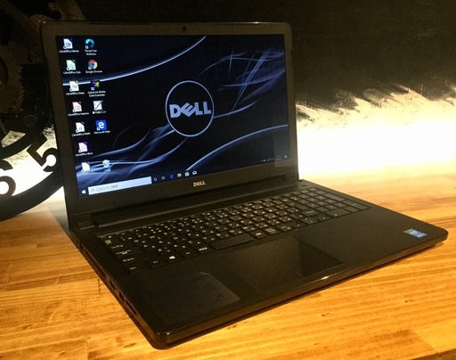 店頭にてご成約！ご覧いただきありがとうございました。【全国配送も可能！送料も無料です！2015年製 DELL 第五世代 Inspiron HDD1TB】一宮市のパソコンさぽーとMr.Carnival（ミスカニ）です！PC修理・販売、iPhone&iPad修理店【PayPay&メルペイ使えます！】店頭在庫PCのご紹介です！受け渡しは店舗にて(^^)/【デル 黒 モノトーン RAM4GB/HDD1000GB】