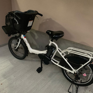 ヤマハ パスキッス 子供乗せ 電動 自転車 ホワイト