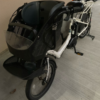 ヤマハ パスキッス 子供乗せ 電動 自転車 ホワイト