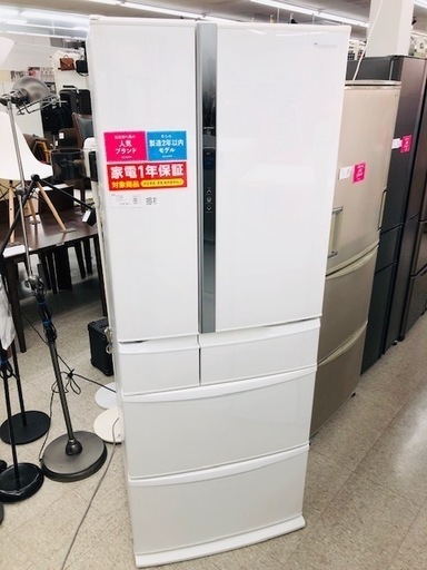 【安心の６ヶ月保証】Panasonic/451L/６ドア冷蔵庫NR-FVF454-W 【トレファク春日部】