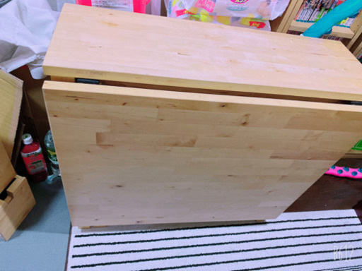 IKEA ダイニングテーブル NORDEN ゲートレッグテーブル, バーチ