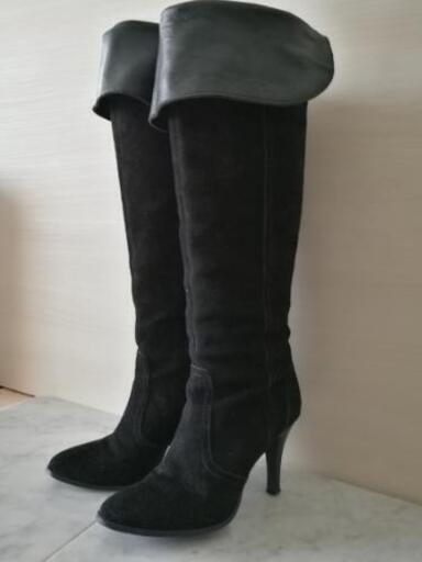 DIANA 2wayロングブーツ　24cm　黒