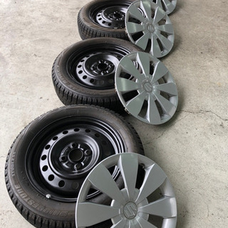 155/65R14   冬タイヤ  ホイール付
