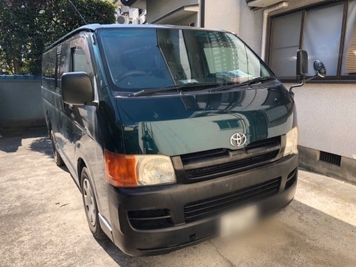 TOYOTA 200系ハイエース 1型 H18年式 ディーゼルエンジン (Teru