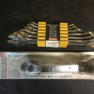 工具▲スパナ！ラチェット！
