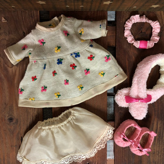 ソランちゃん服 ハンドメイド5点セット刺繍の画像