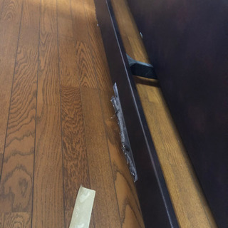 カリモク60 スリーピングソファ　アンティークの画像