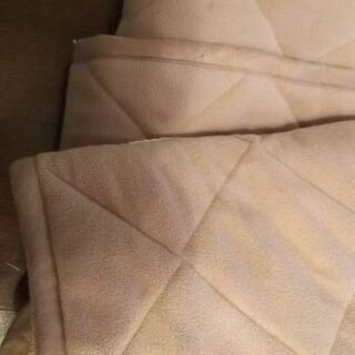 こたつ敷き布団　炬燵ラグ　ベージュの画像