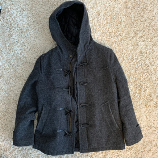 【美品】ナノユニバース メンズ ダッフルコート 40