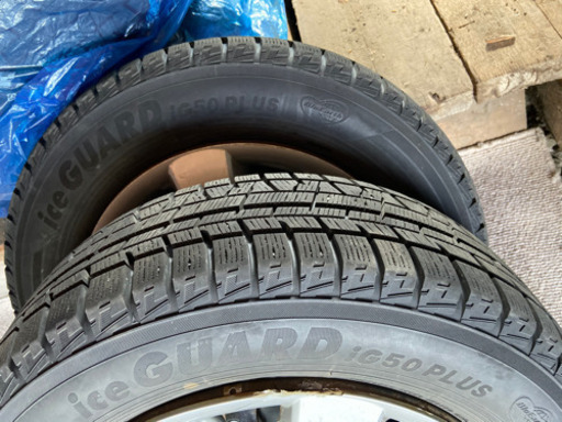 175/70R14 4本セット【YOKOHAMA ice guard ig50plus】トヨタ純正ホイール付