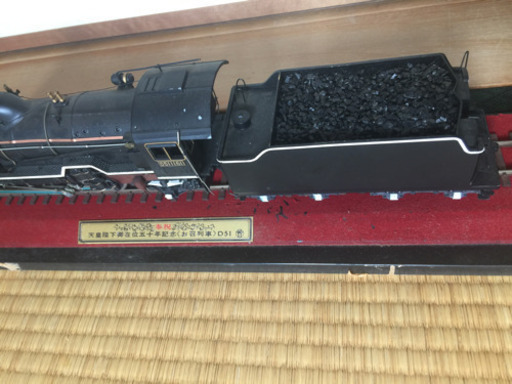 D51 お召し列車 スチール模型