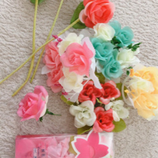 お花、造花のセット