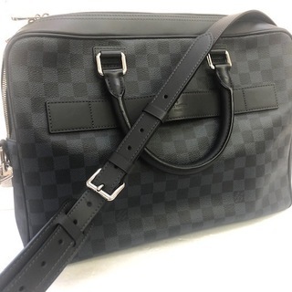 LOUIS VUITTON ルイヴィトン ダミエ・グラフィット ホライゾン ビジネスバッグ ショルダー付き