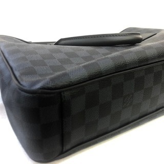 LOUIS VUITTON ルイヴィトン ダミエ・グラフィット ホライゾン ビジネスバッグ ショルダー付きの画像