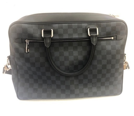 LOUIS VUITTON ルイヴィトン ダミエ・グラフィット ホライゾン ビジネスバッグ ショルダー付き