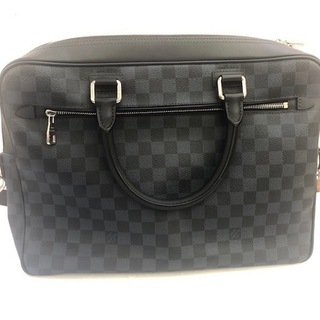 LOUIS VUITTON ルイヴィトン ダミエ・グラフィット ホライゾン ビジネスバッグ ショルダー付きの画像