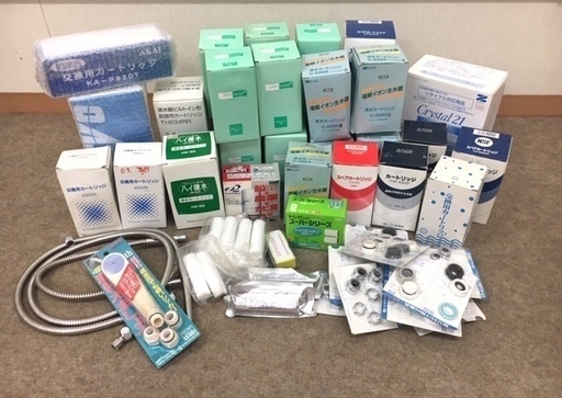 TOTO KITZ ★ 浄水器用カートリッジ 水道用フレキパイプ他 大量 まとめ セット