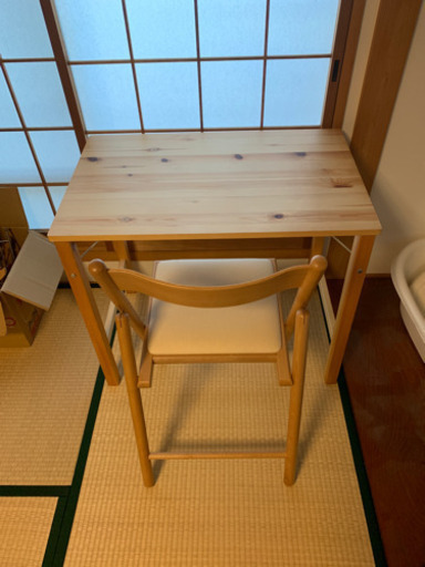 【無印良品】折りたたみテーブル\u0026チェアー