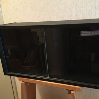 【中古】（難あり）VHSビデオテープ用ガラスケース無料で差し上げます。