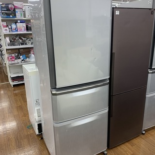 【6ヶ月保証付き】MITSUBISHI（三菱）3ドア冷蔵庫　MR-C34R-S