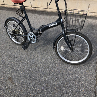 20インチ　折りたたみ自転車　6段変速