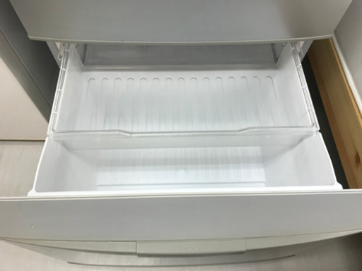 【リサイクルサービス八光　田上店　安心の1か月保証　配達・設置OK】SHARPシャープ 3ドア冷蔵庫スリムタイプ 345L SJ-WA35P-S どっちもドア シルバー