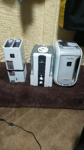 プラズマイオン発生機 プラズマイオン加湿器 超音波加湿器三点セット